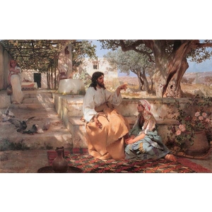 Дигитално - интерактивно изкуство - Христос при Марта и Мария - 9