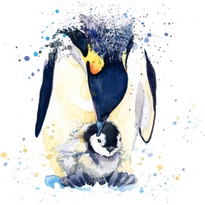 Дигитално - интерактивно изкуство - Пингвини - 7