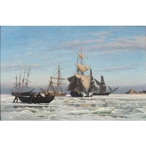 Андрес Кристиан Рийс Карстенсен - Множество кораби, заседнали в леда - 7