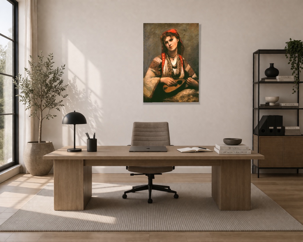 Циганко момиче с мандолина - Image 4