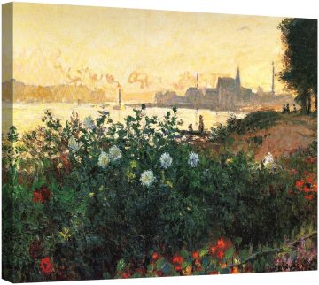 Цветя на речния бряг в Аргентейл, 1877