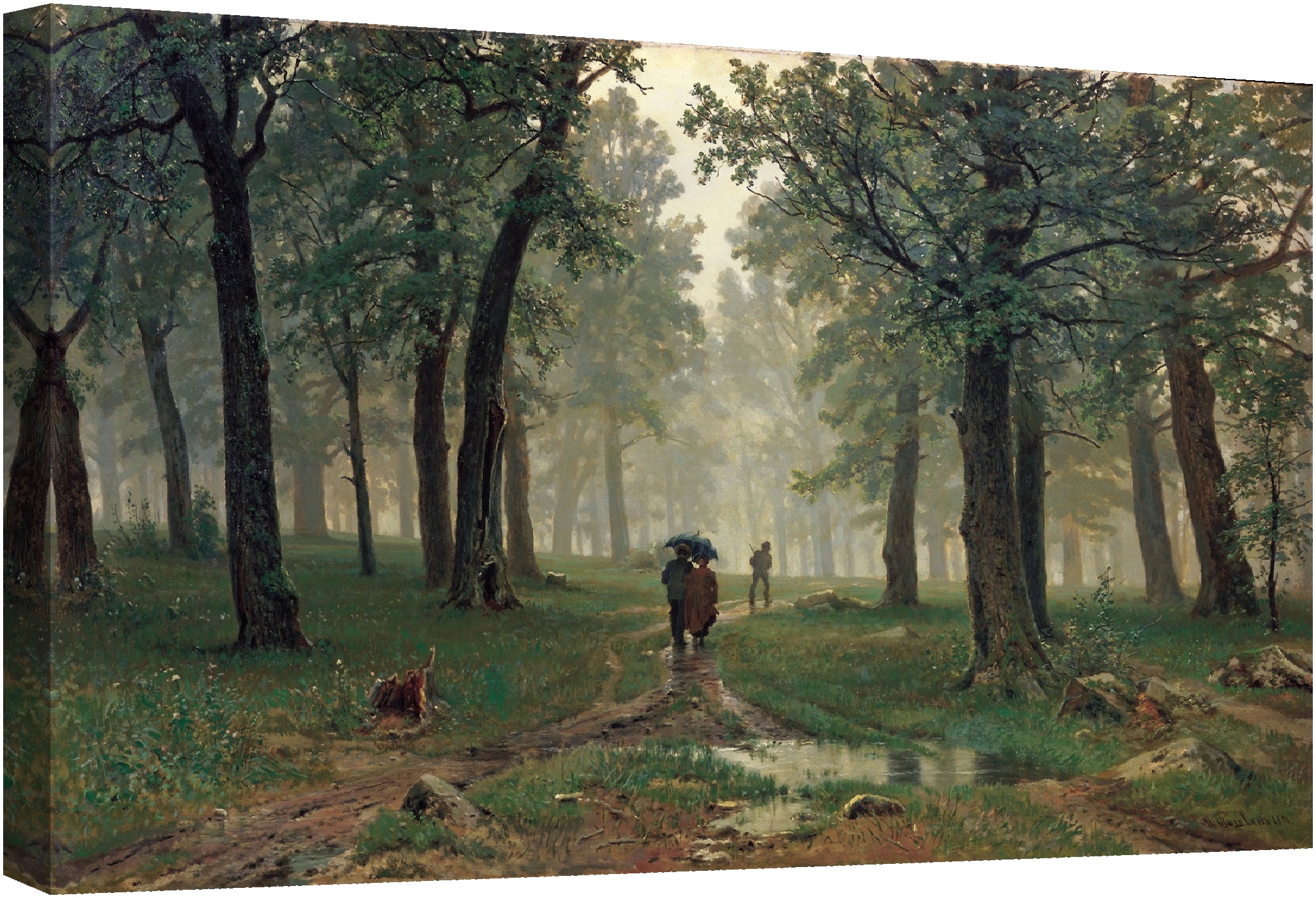 Дъжд в дъбова гора (1891)