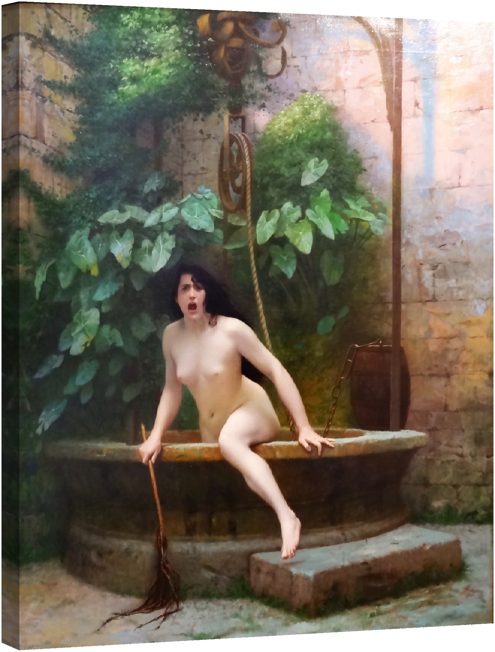 Голата Истина излиза от кладенеца 1896