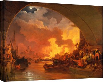Големият пожар в Лондон 1797