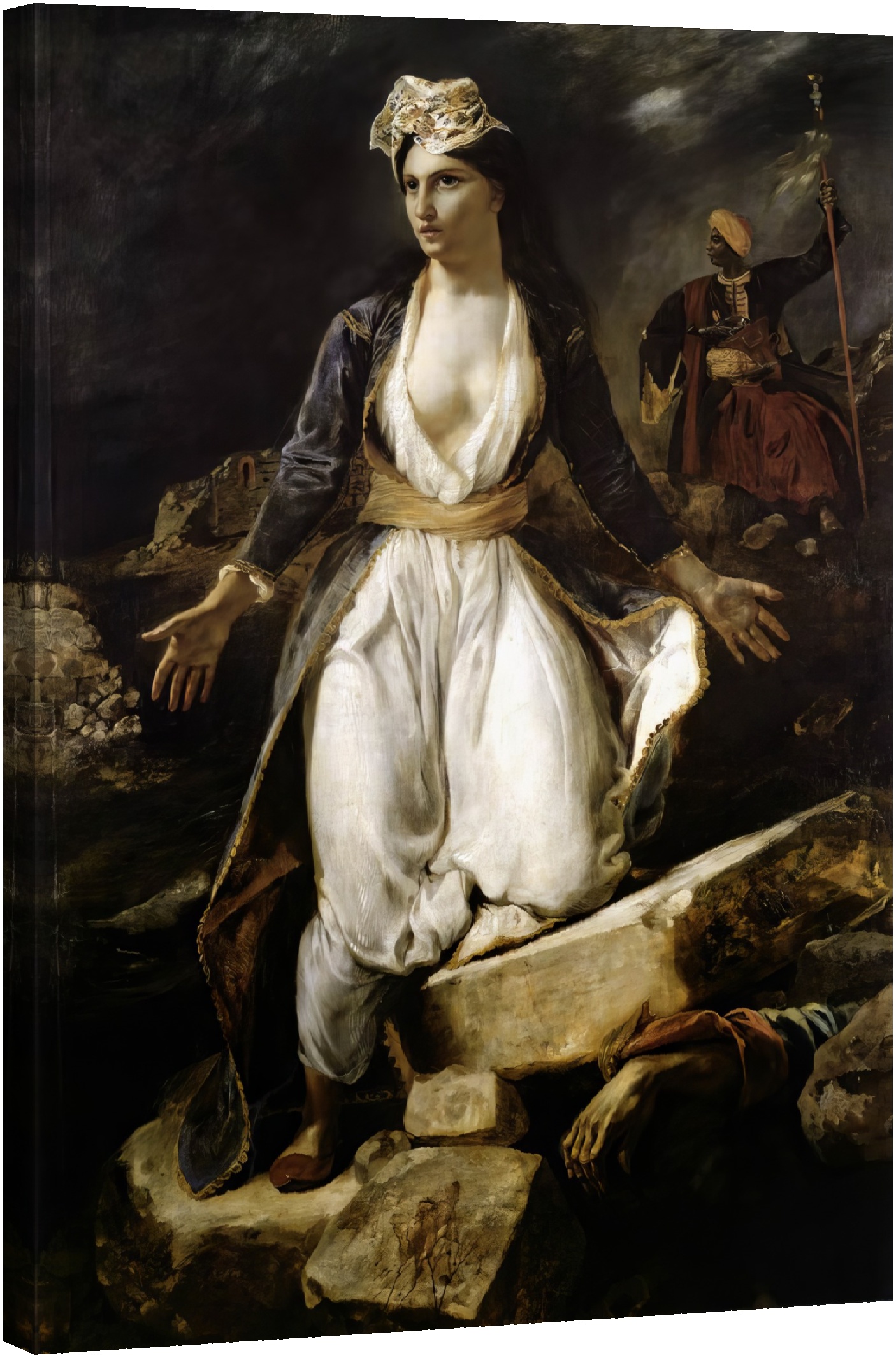 Гърция върху руините на Мисолонги 1826