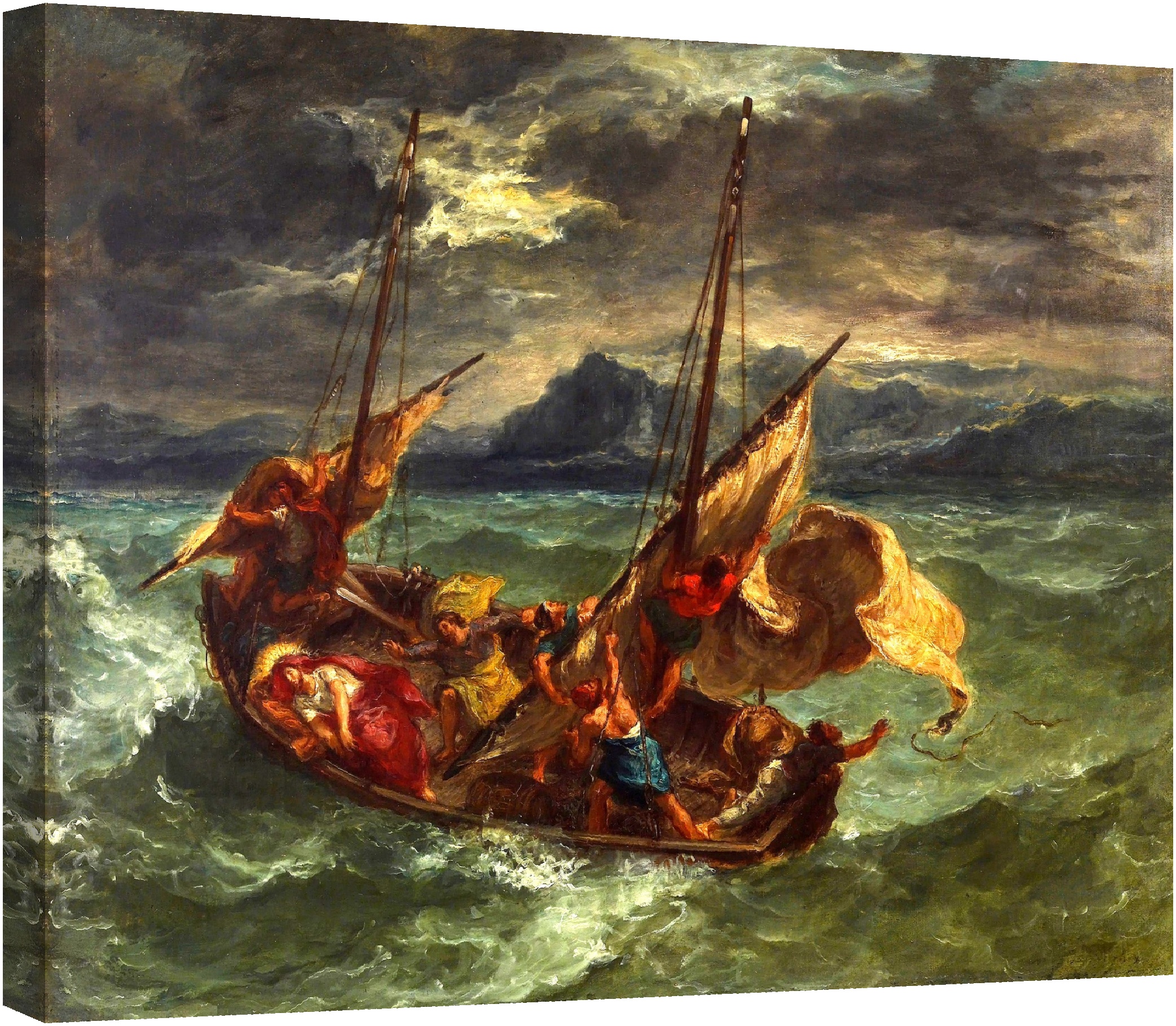 Христос на Галилейско море 1854
