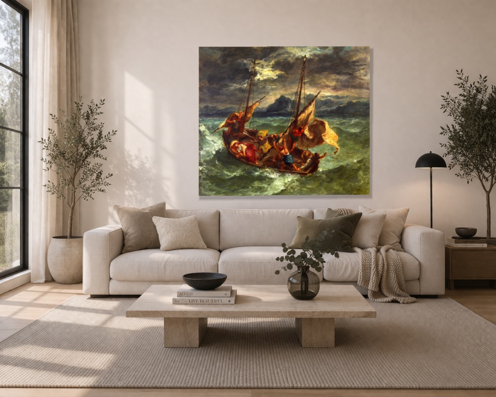 Христос на Галилейско море 1854 - Image 2