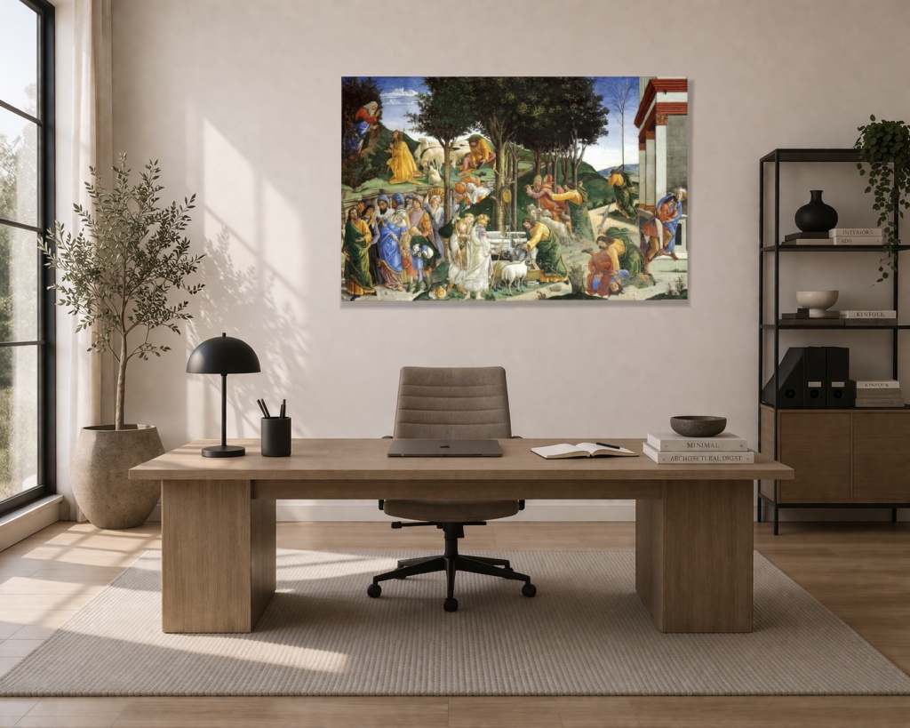 Изпитанията на Моисей - Сикстинска капела - Image 4