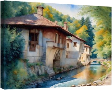 Къща край реката
