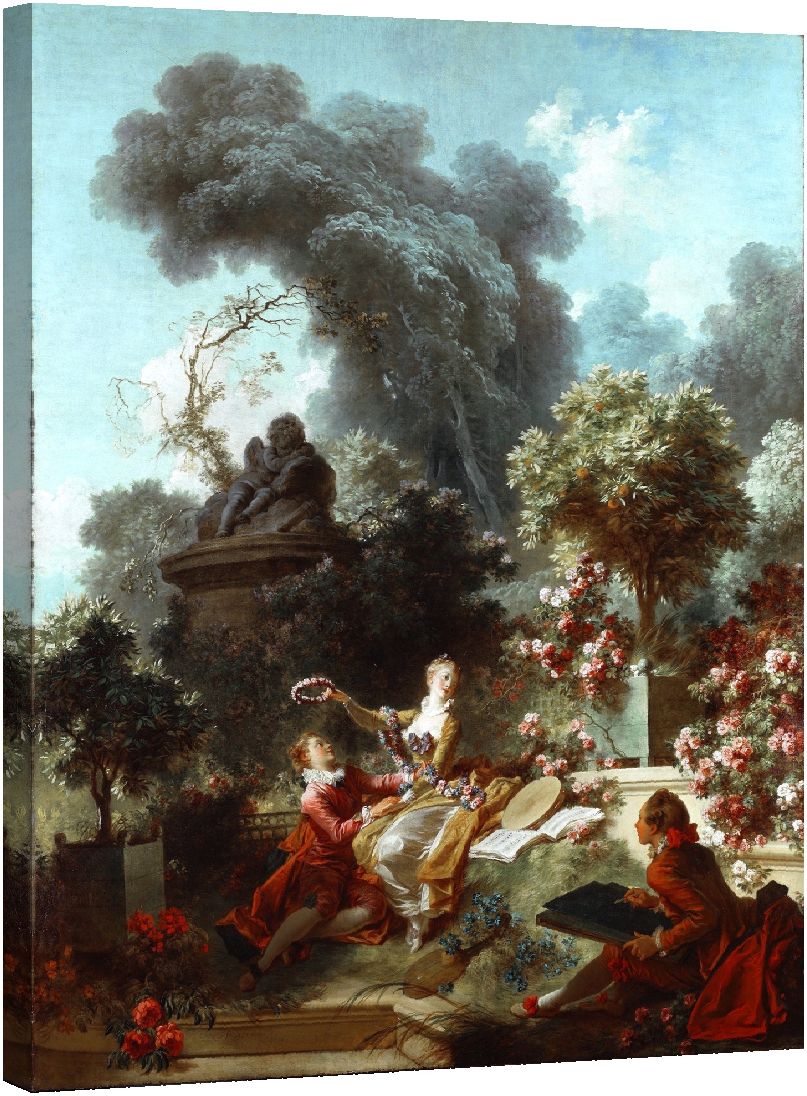 Прогресът на любовта - коронясване 1771-72