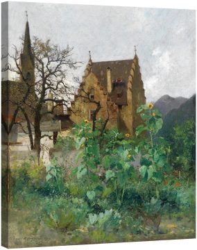 Слънчогледи в предния двор 1904