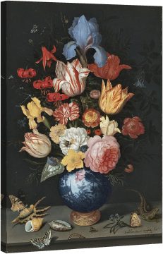 Ваза с цветя 1628