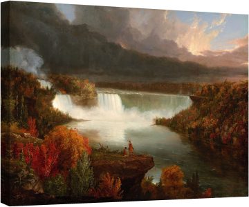 Далечен поглед към Ниагара  1830