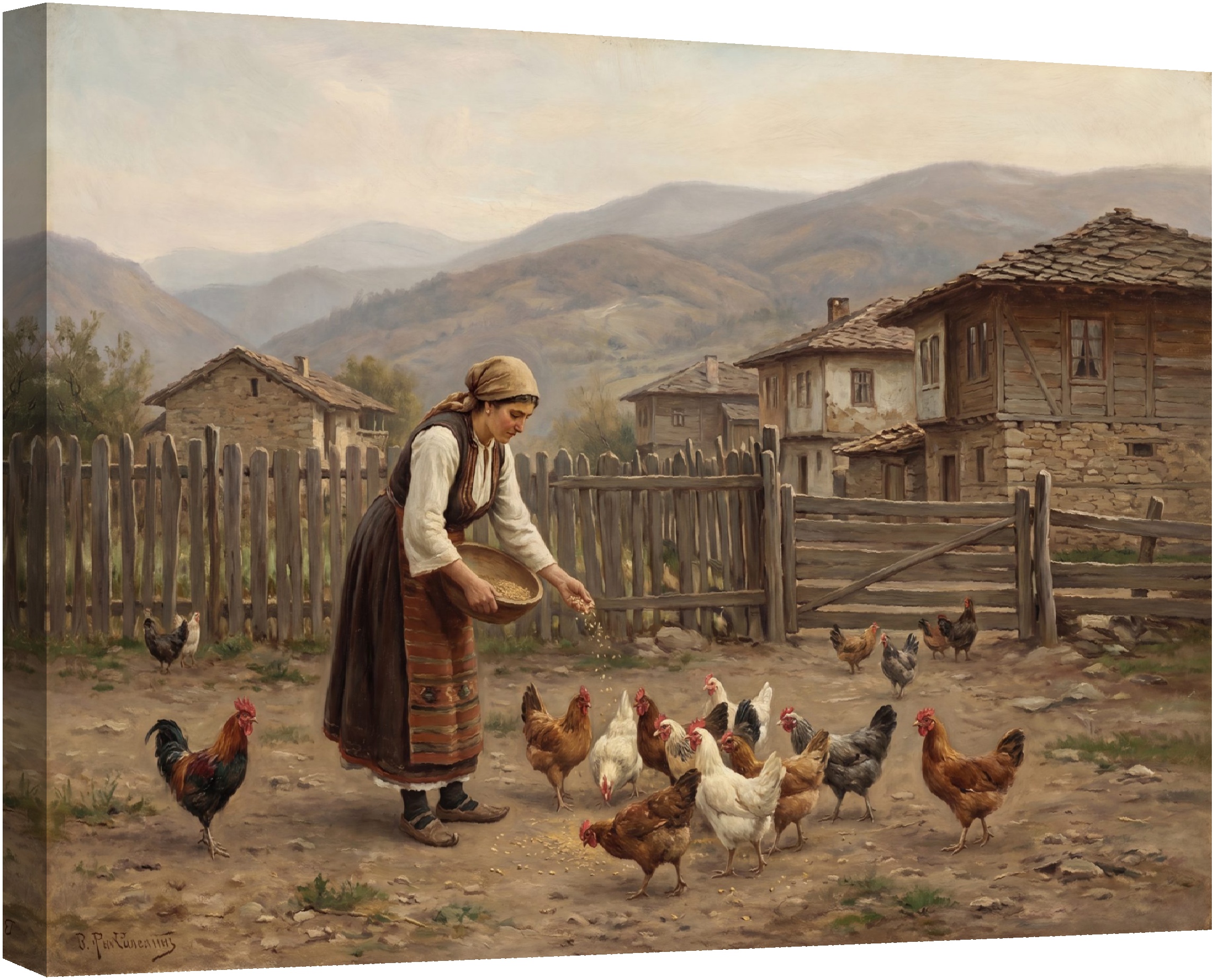 Стопанката на двора