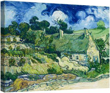 Сламени къщички в Кордевил, 1890г.