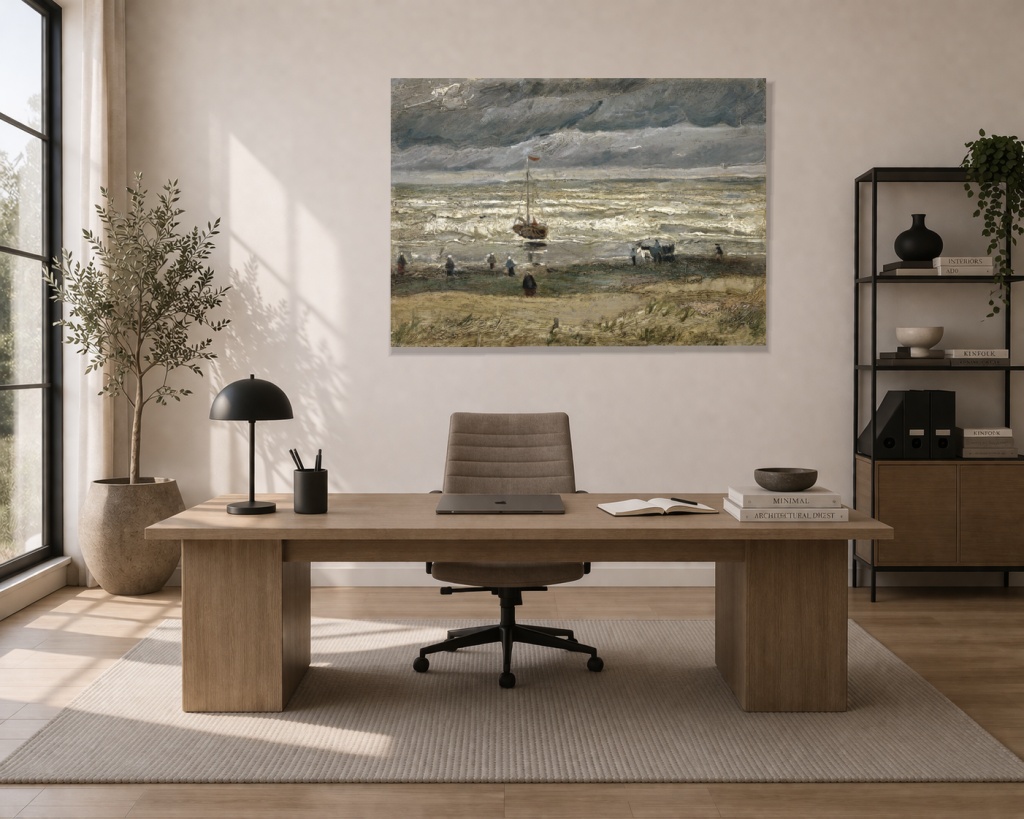 Морски изглед край Схевенинген - Image 4