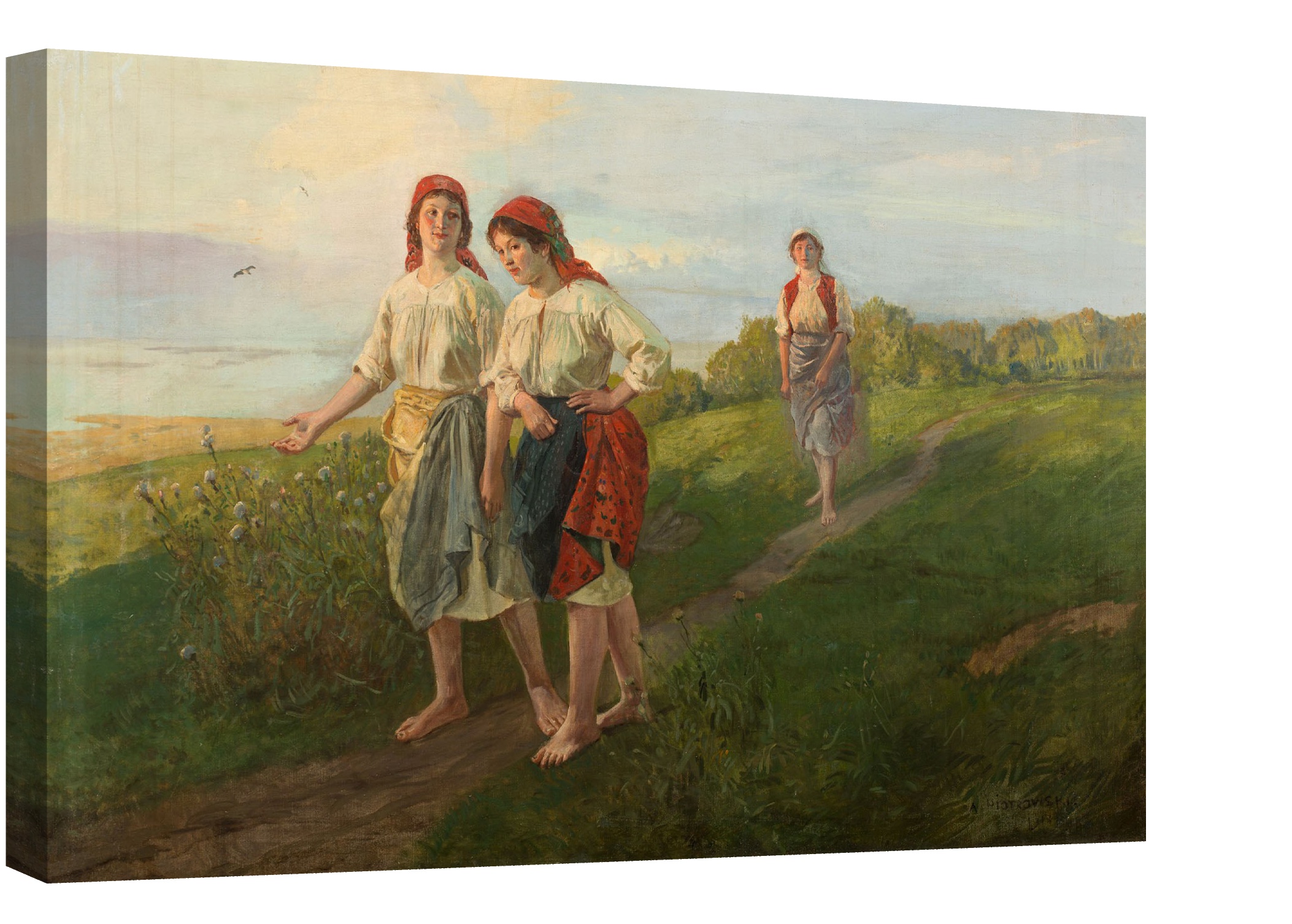 На село
