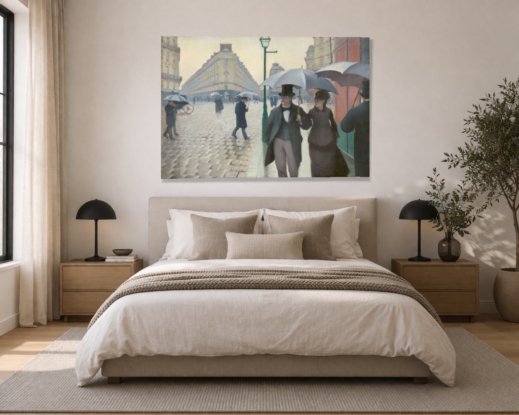 Парижка улица в дъждовен ден - Image 3