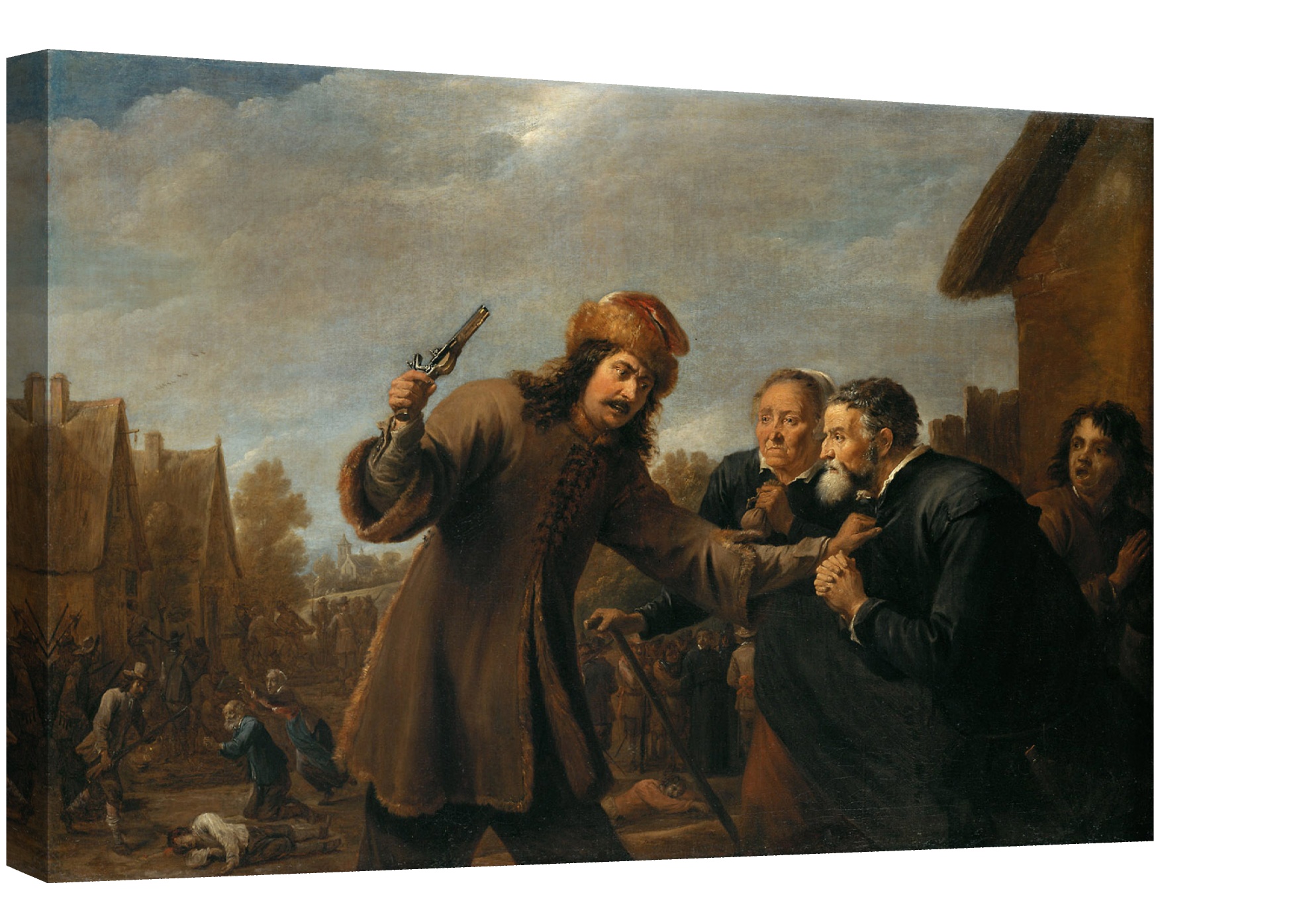 Нападение над село