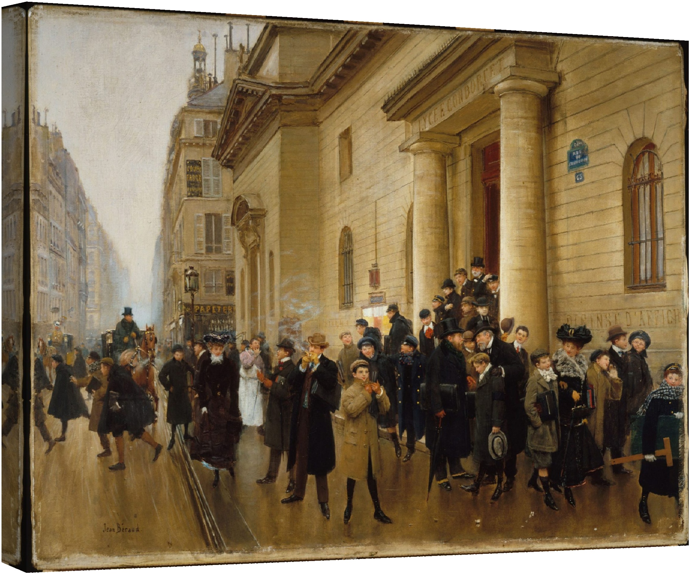 Напускане на лицея Кондорсе, c. 1903 г