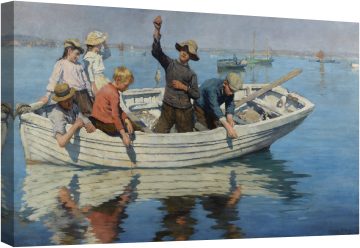 „Чадинг“ в залива Маунтс Бей, 1902 г.